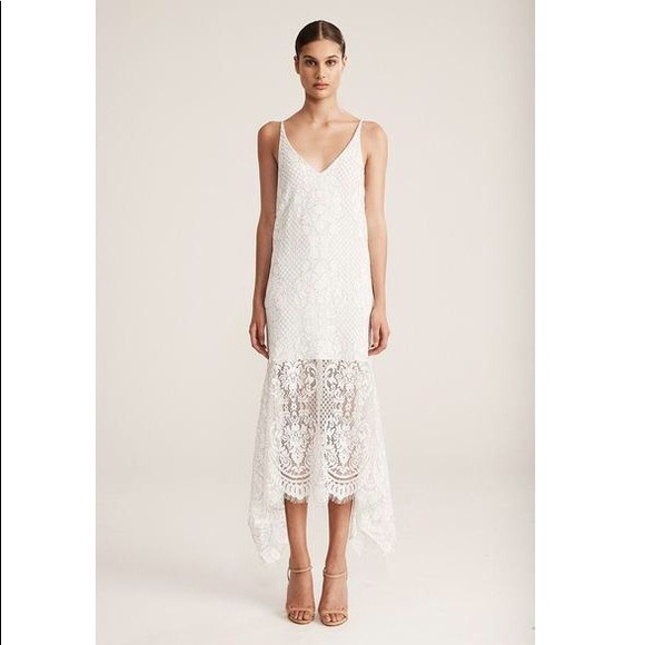 black lace jessica simpson dress Jessica Simpson 2.0 Bias Dress in Black